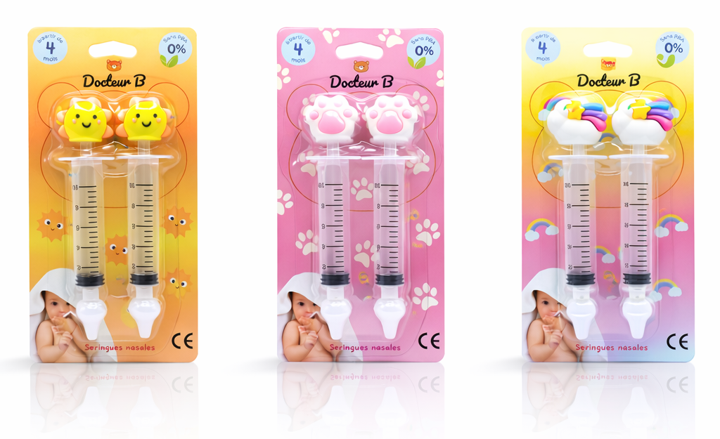 Seringue nasale pour irrigation soleil x2 Docteur B