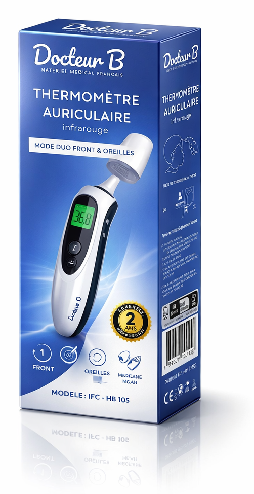 Thermomètre auriculaire
