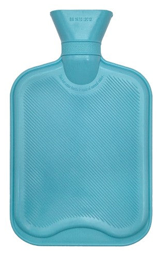 Bouillotte en caoutchouc naturel 2 L Docteur B - couleurs assorties