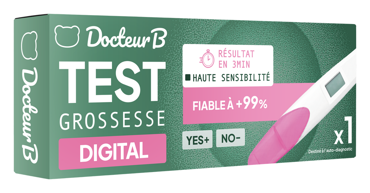 Test de grossesse digital