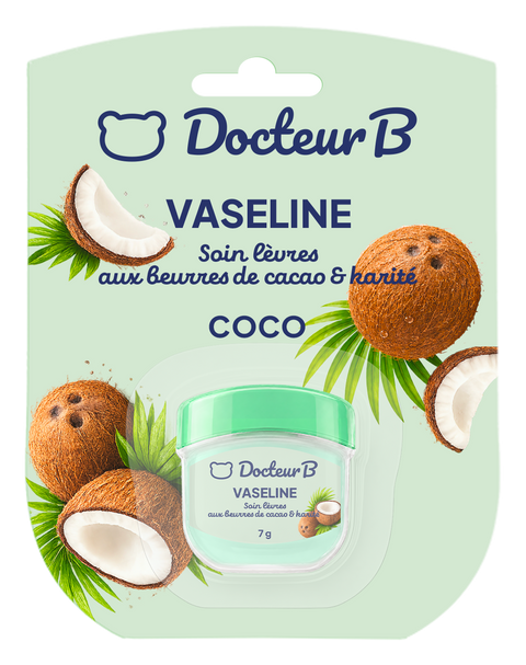 Vaseline soin lèvres 7 g - Noix de coco